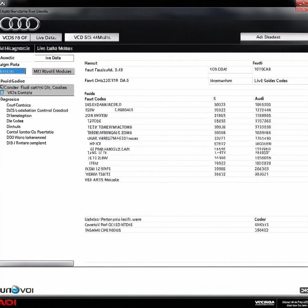 VCDS Dashboard