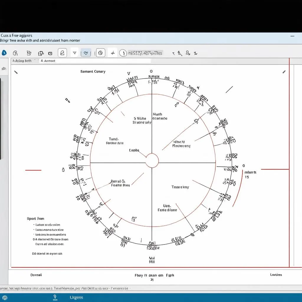 astrology software interface