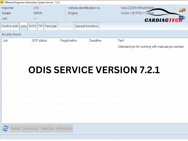 Odis Service Version 7.2.1