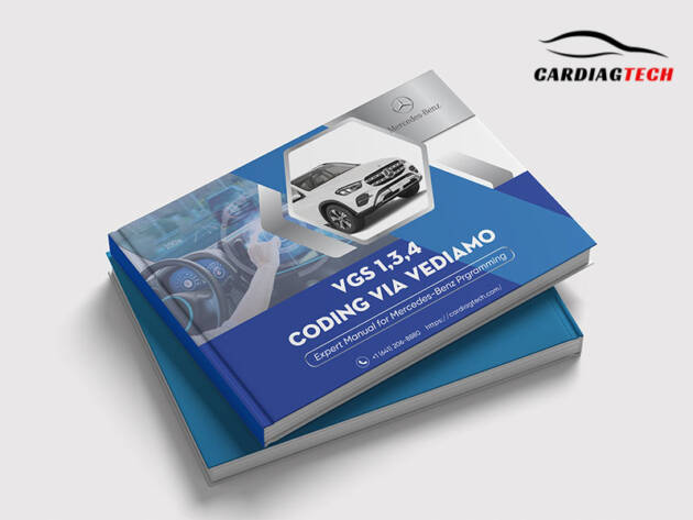 VGS 1, 2, 3 Coding via Vediamo: Expert Manual for Mercedes-Benz Programming