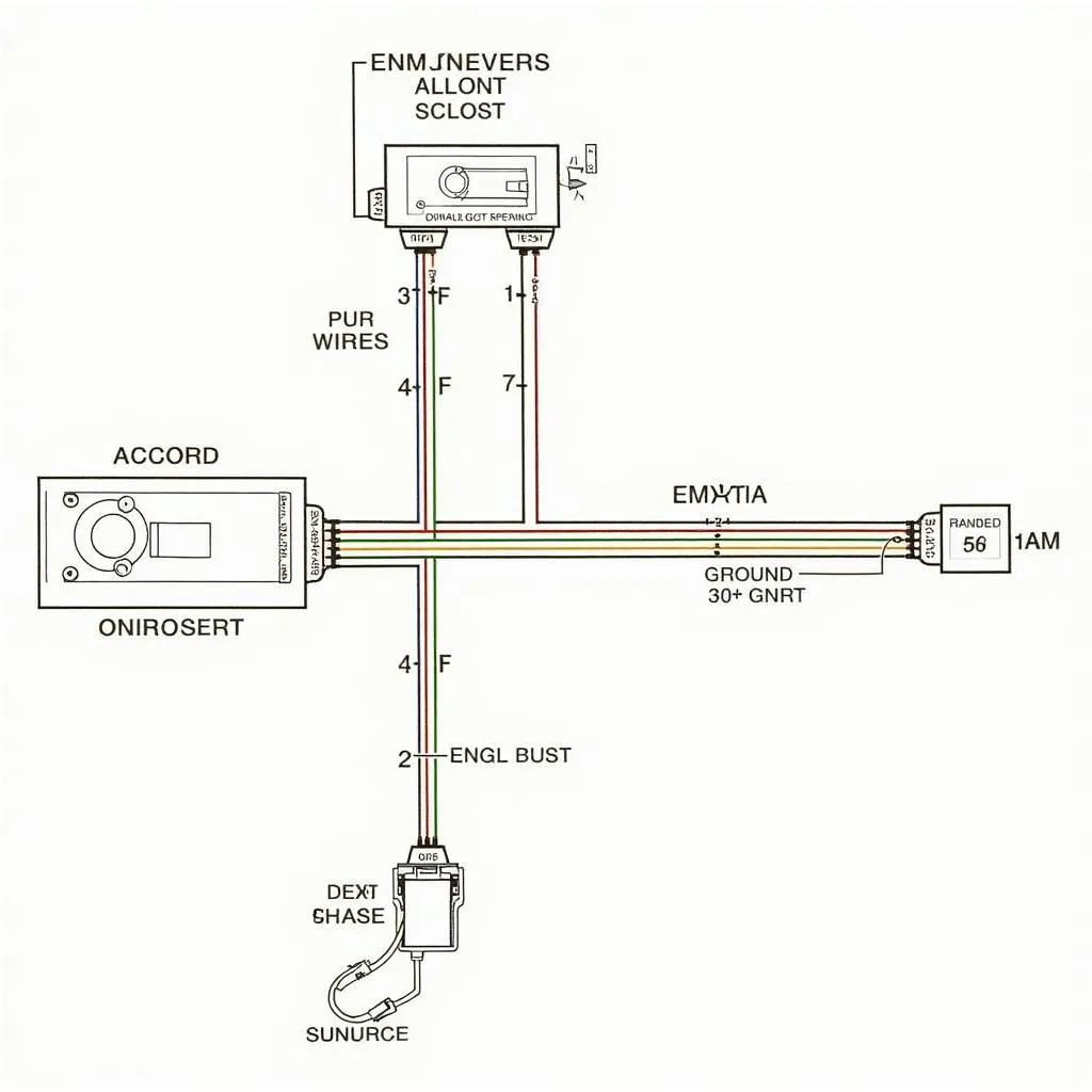 1997 Honda Accord Car Stereo Wiring Diagram