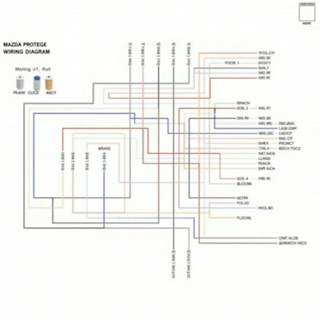 1999 Mazda Protege Radio Wiring Diagram