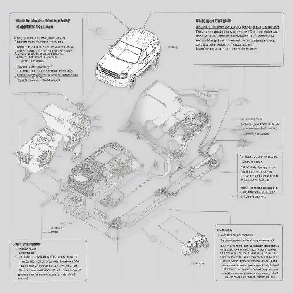 Ford Escape PATS system components