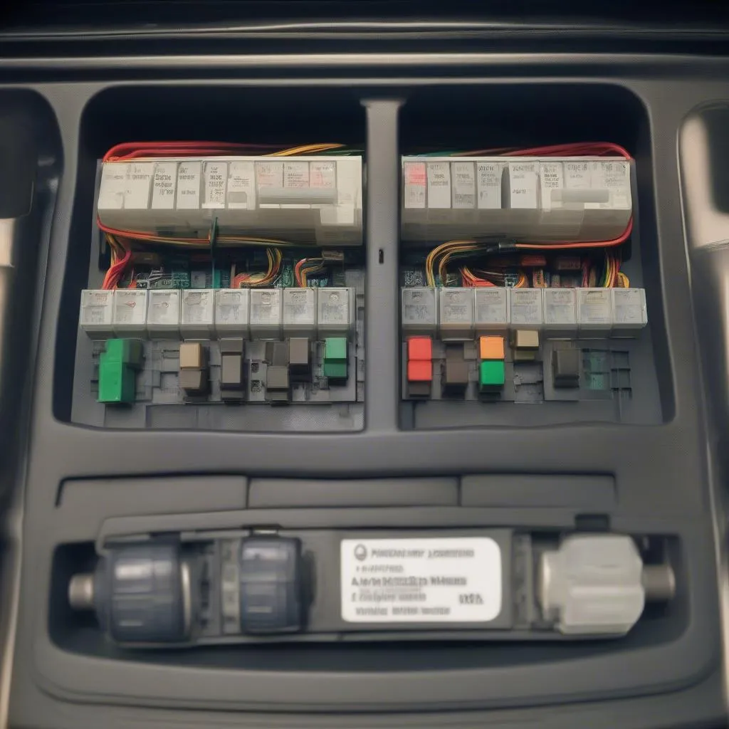 Mercedes E500 Fuse Box