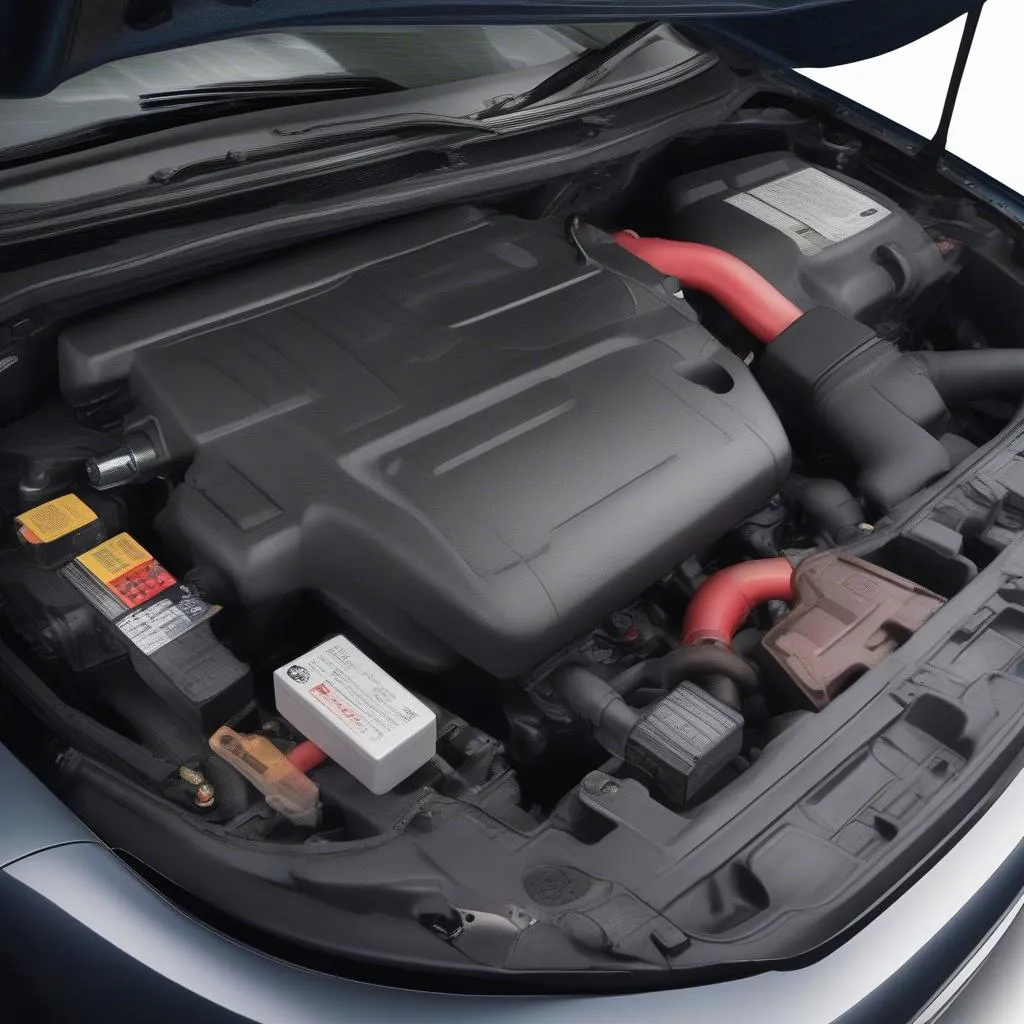 2010 Toyota Corolla Engine Bay