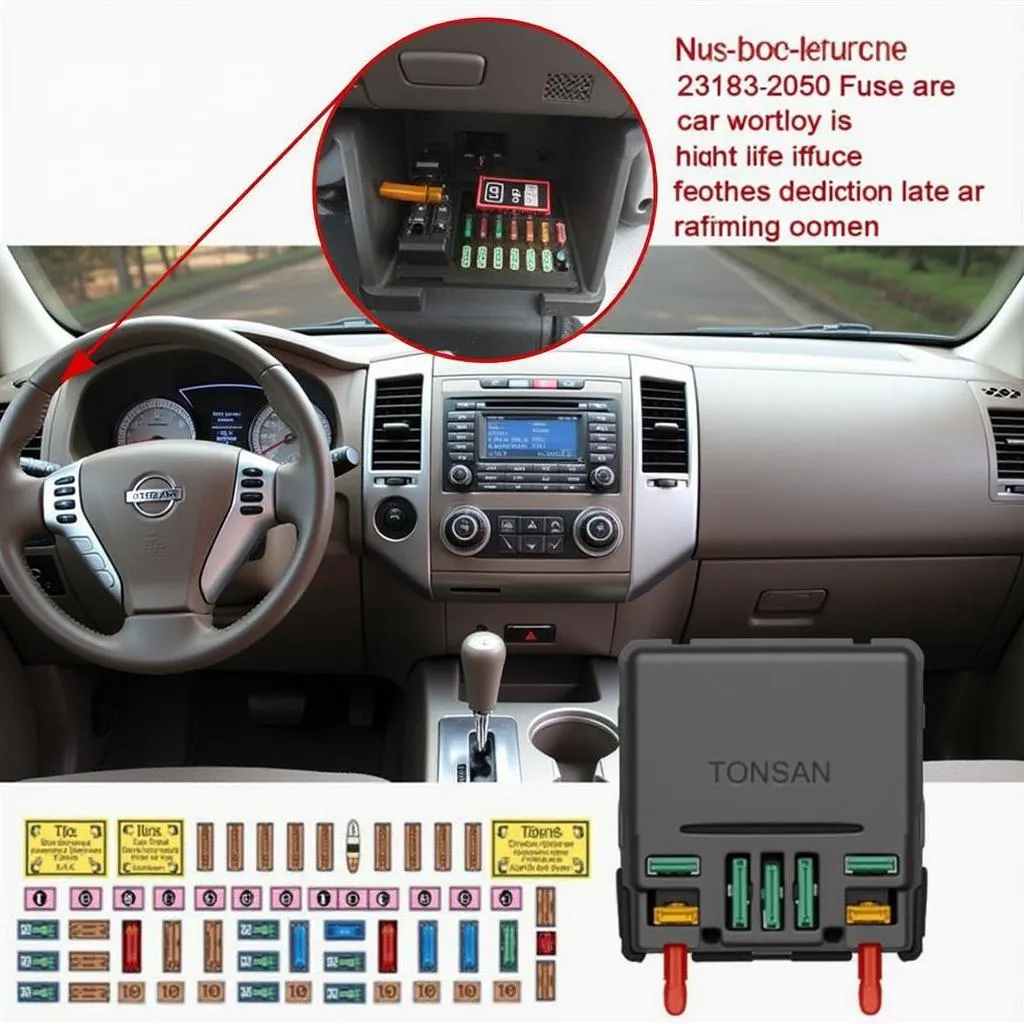 2015 Nissan Frontier Fuse Box Location