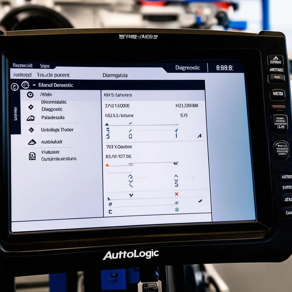 Autologic Diagnostic Tool Interface