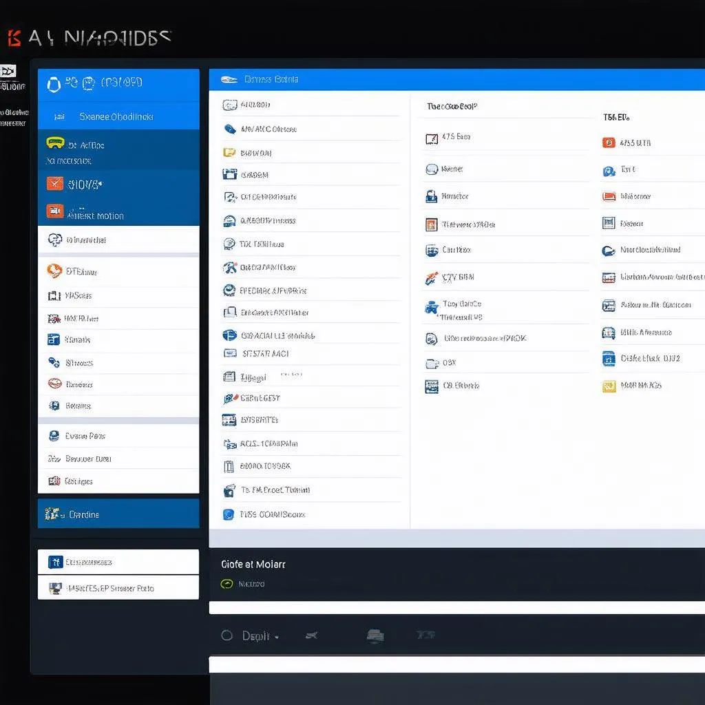 Autologic software interface