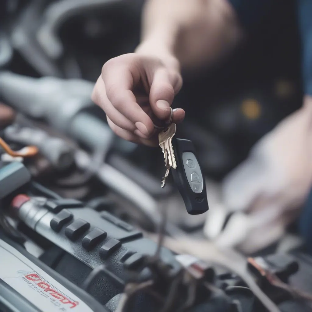 Car key programming