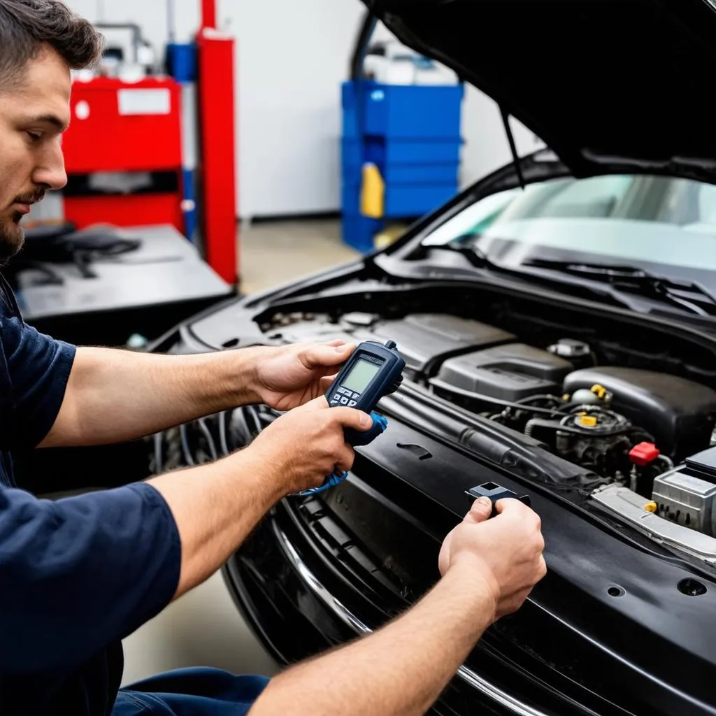 Mercedes mechanic