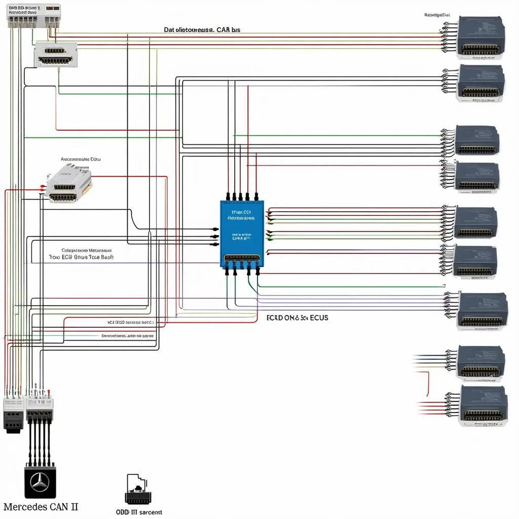 Mercedes CAN Bus Diagram