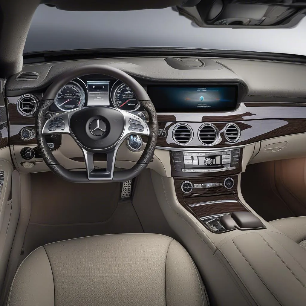 Mercedes CLS550 Dashboard