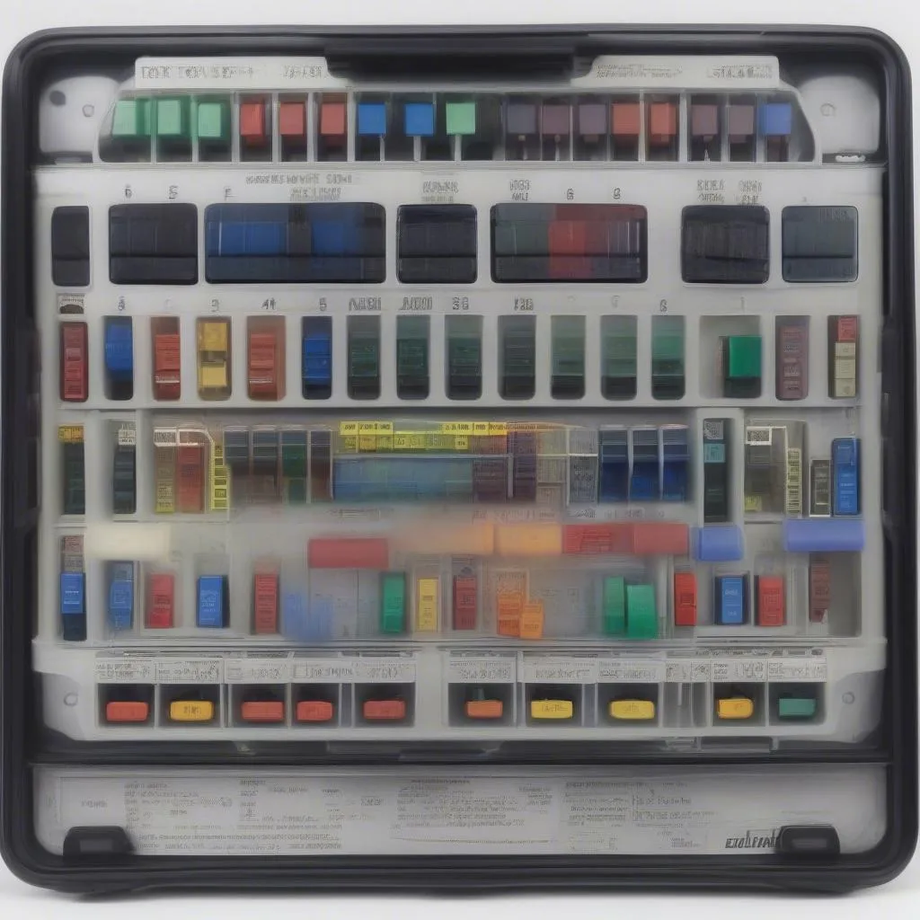 Mercedes S320 Fuse Panel