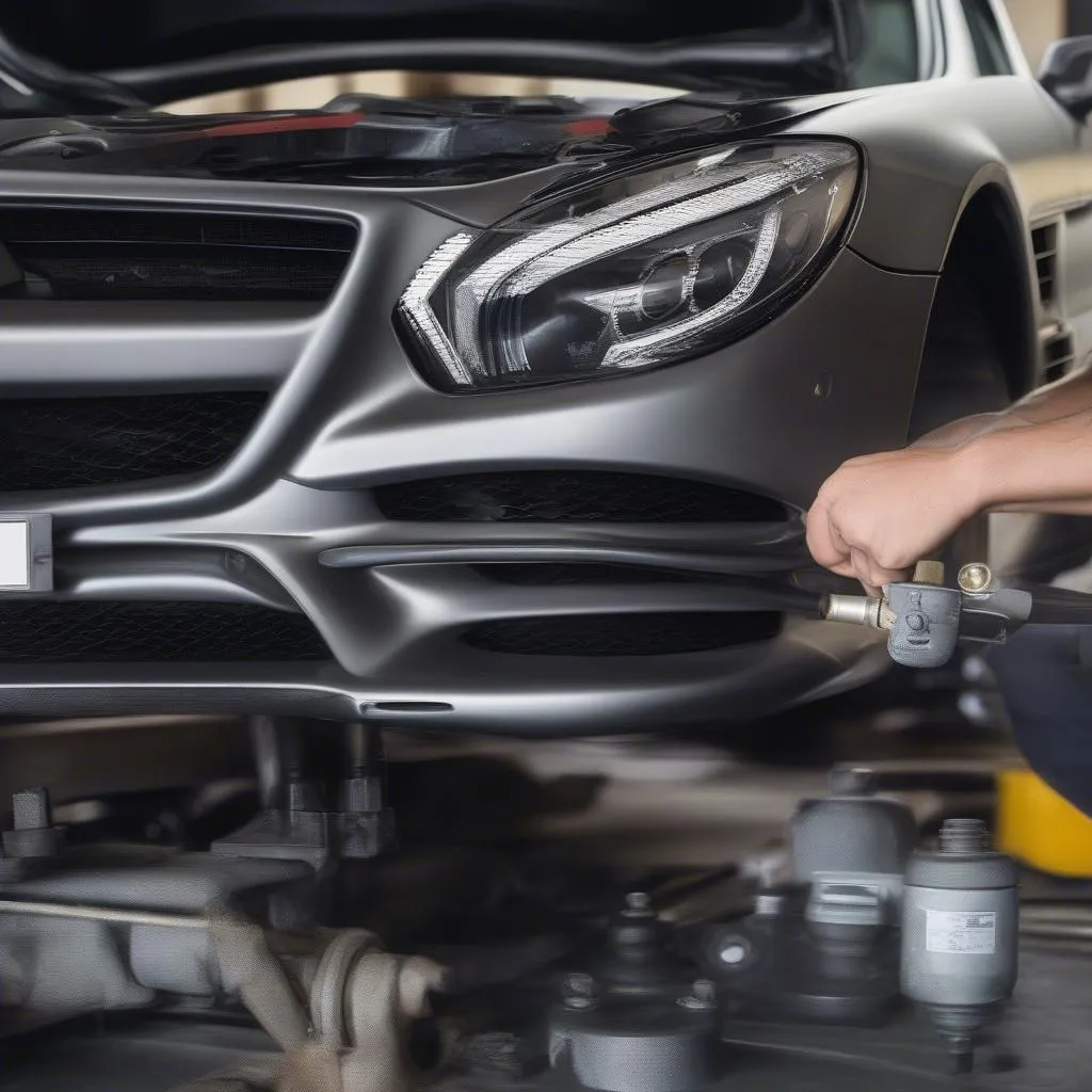 Mercedes SL500 Suspension Repair