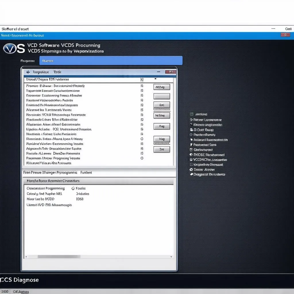 VCDS Software Screenshot