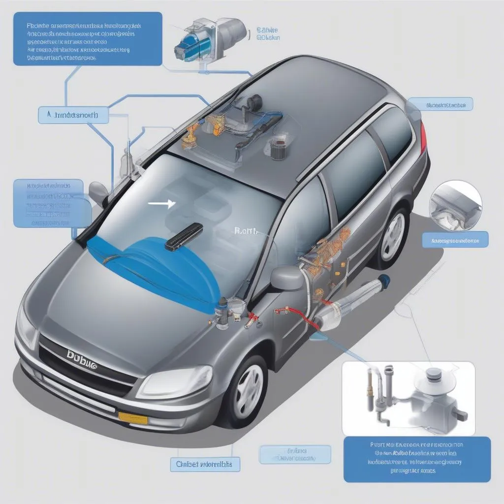 AdBlue system diagram