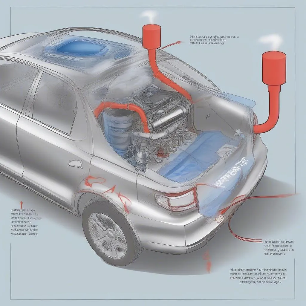 AdBlue system in a car