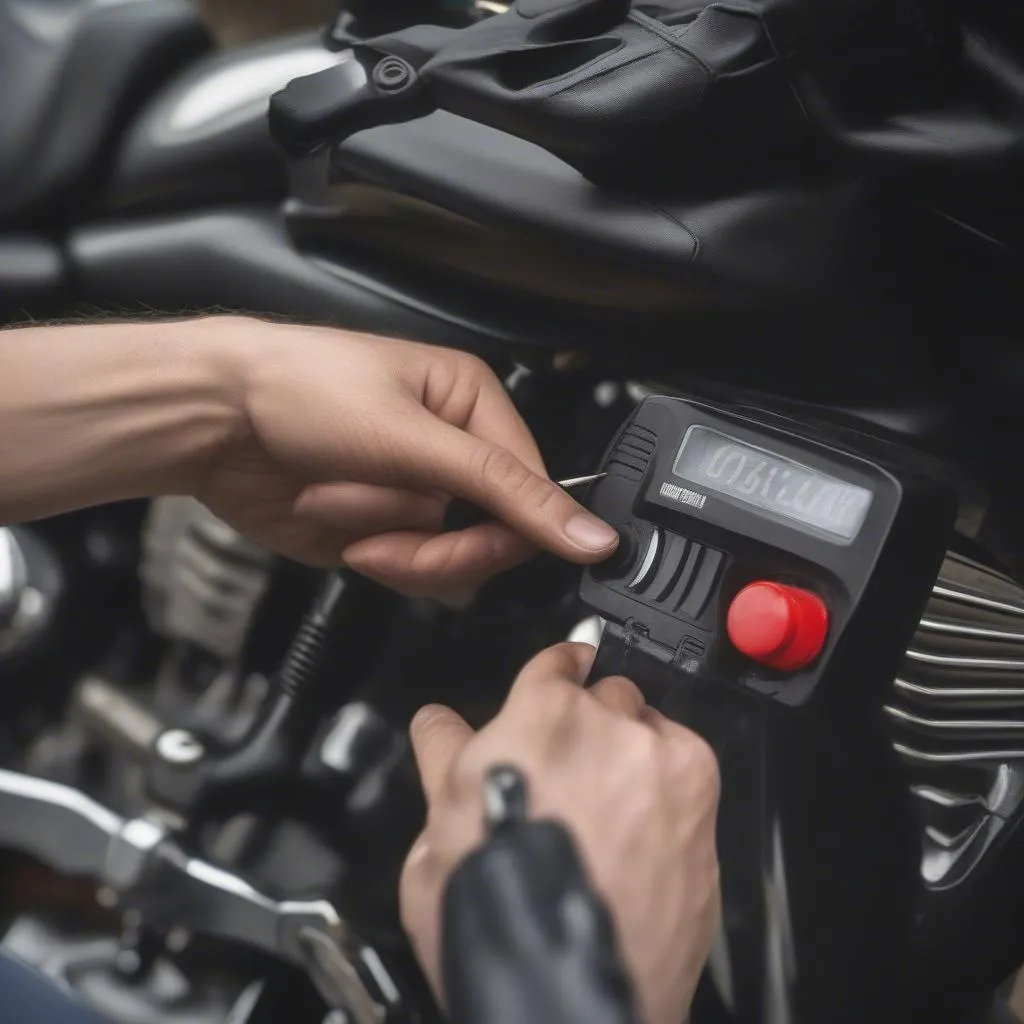 Motorcycle Alarm Sensitivity