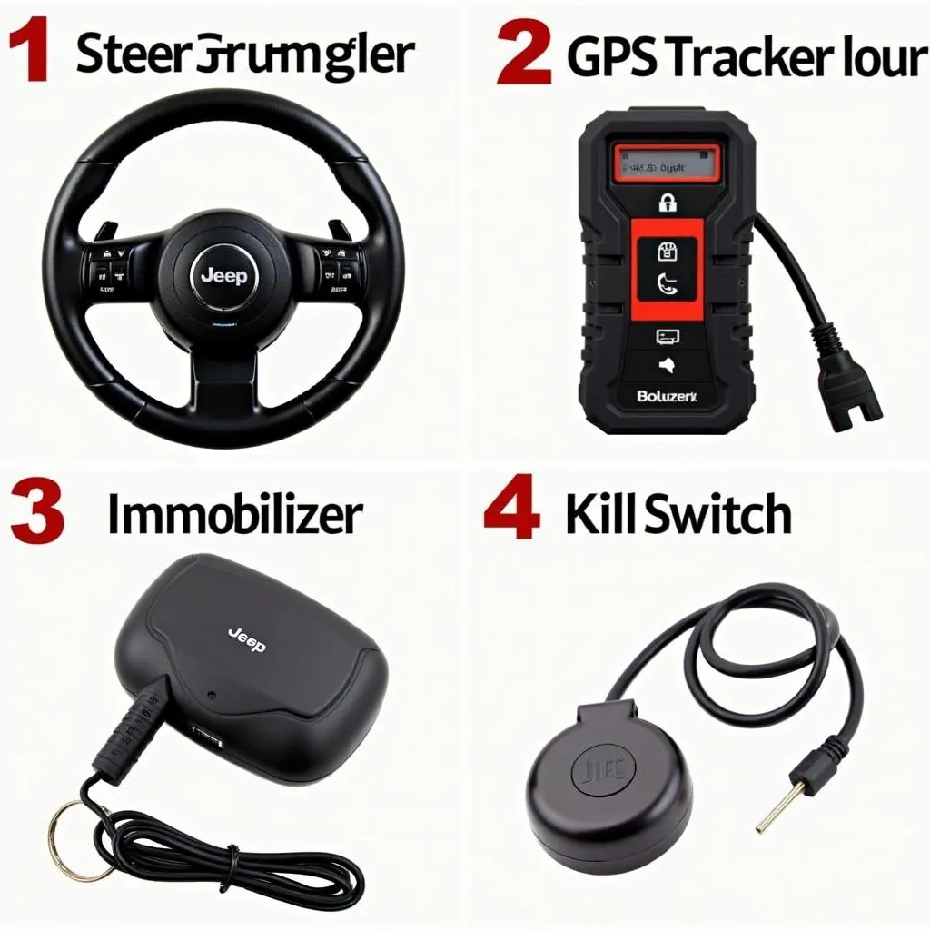 Aftermarket Anti-theft Devices for Jeep Wrangler