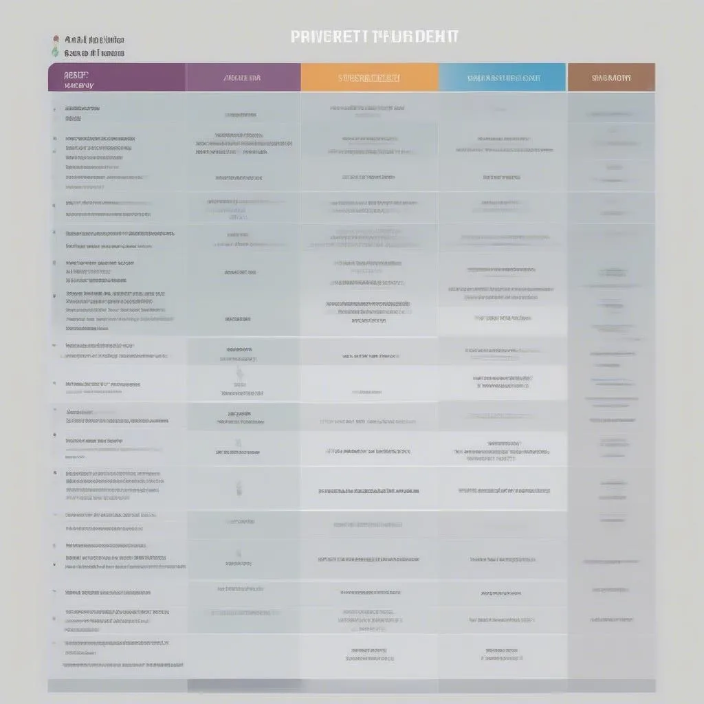 Anti Theft Software Comparison Chart