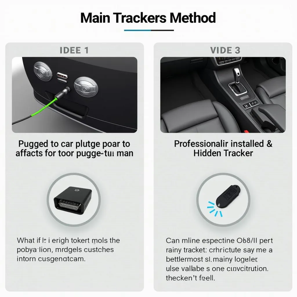 Anti-theft Tracker Installation Types