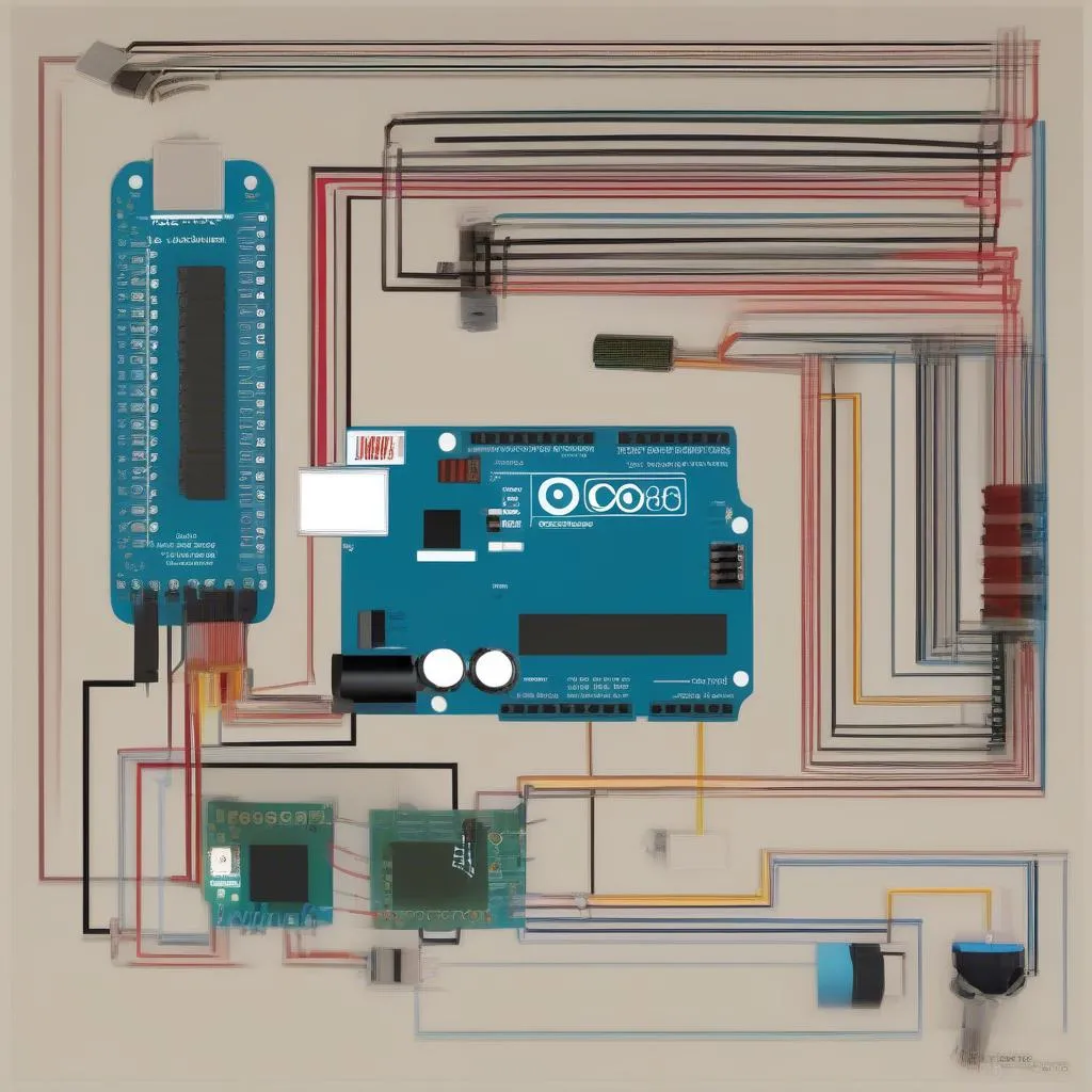 Arduino Alarm Circuit Diagram