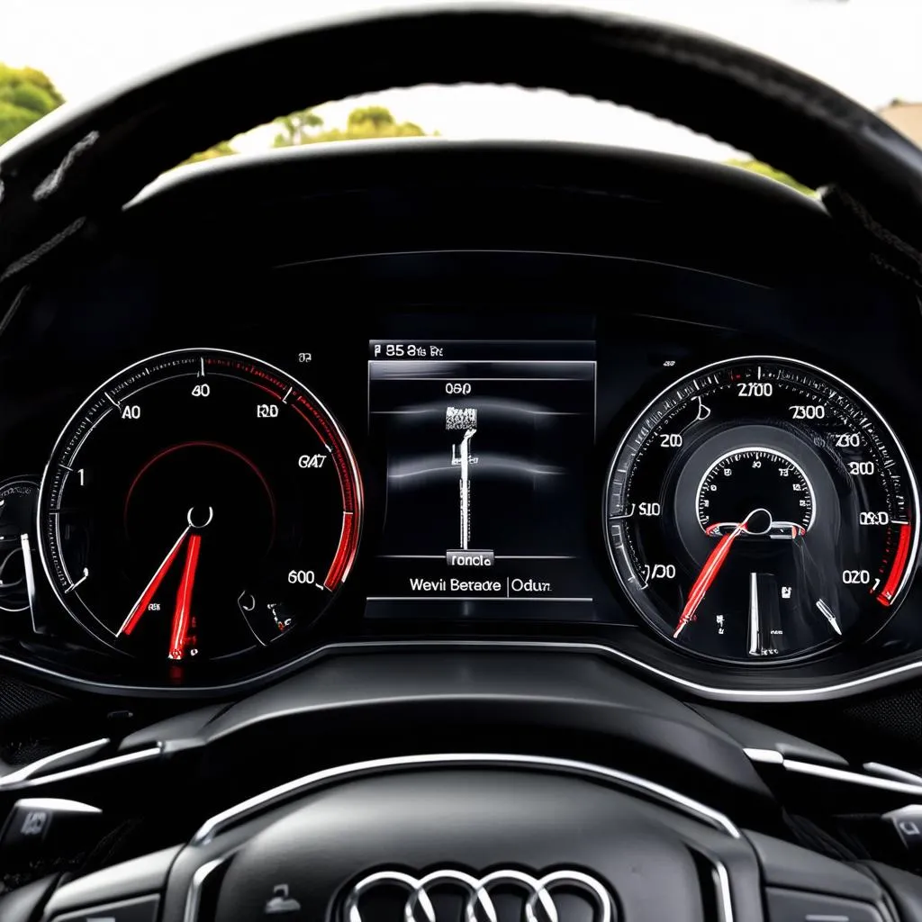 Audi dashboard