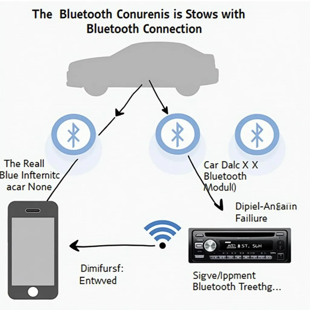 Bluetooth car radio connection diagram