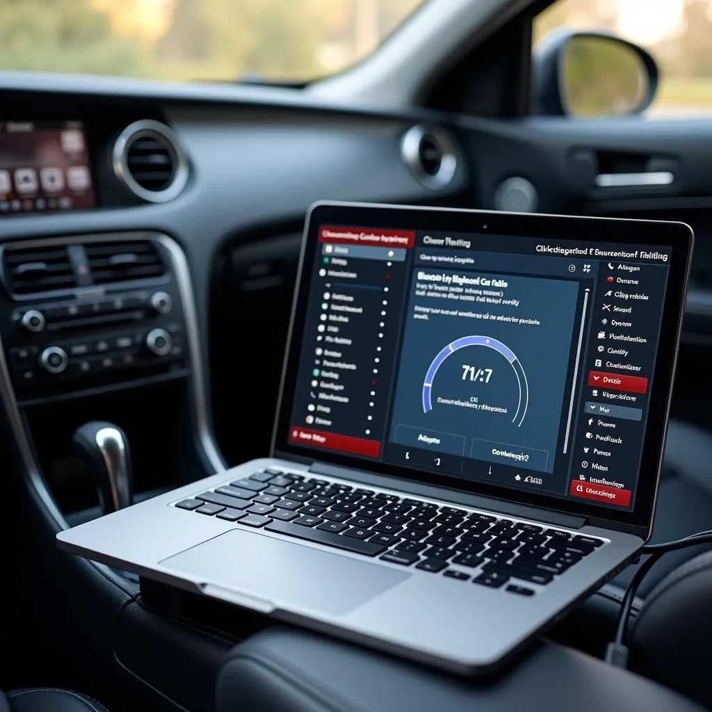 Car diagnostic software for Bluetooth radio issues