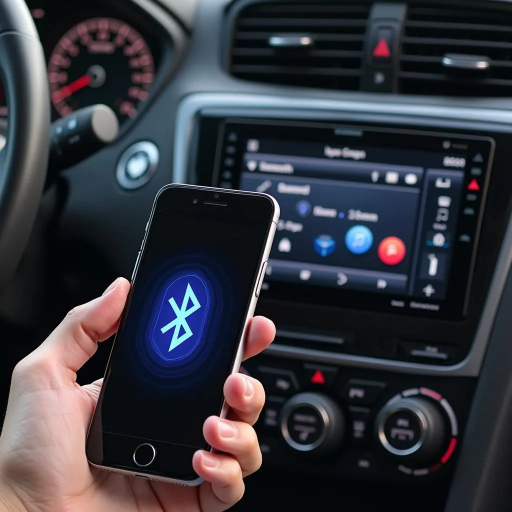 Bluetooth Car Radio Pairing Process