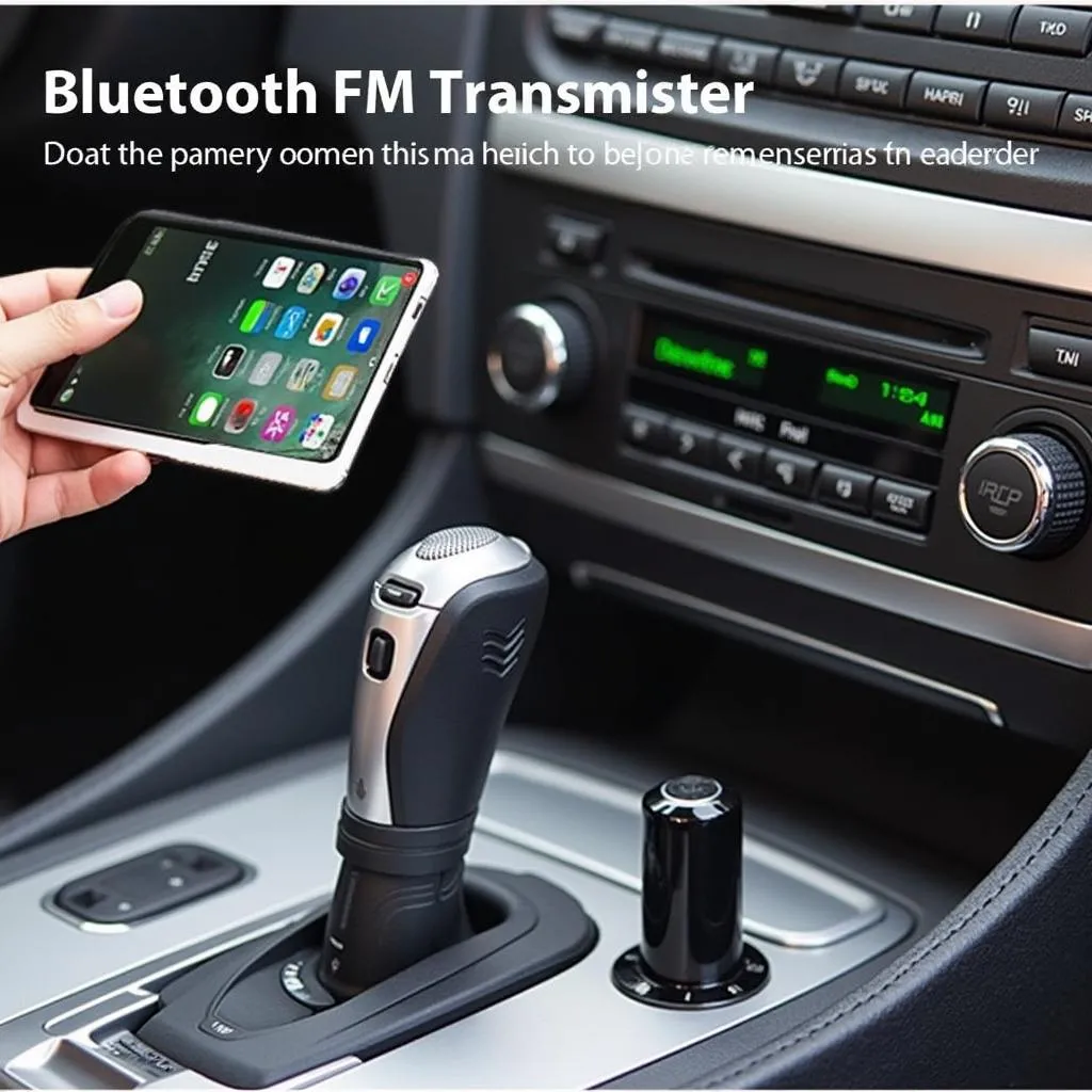 Bluetooth FM Transmitter for Car Radio