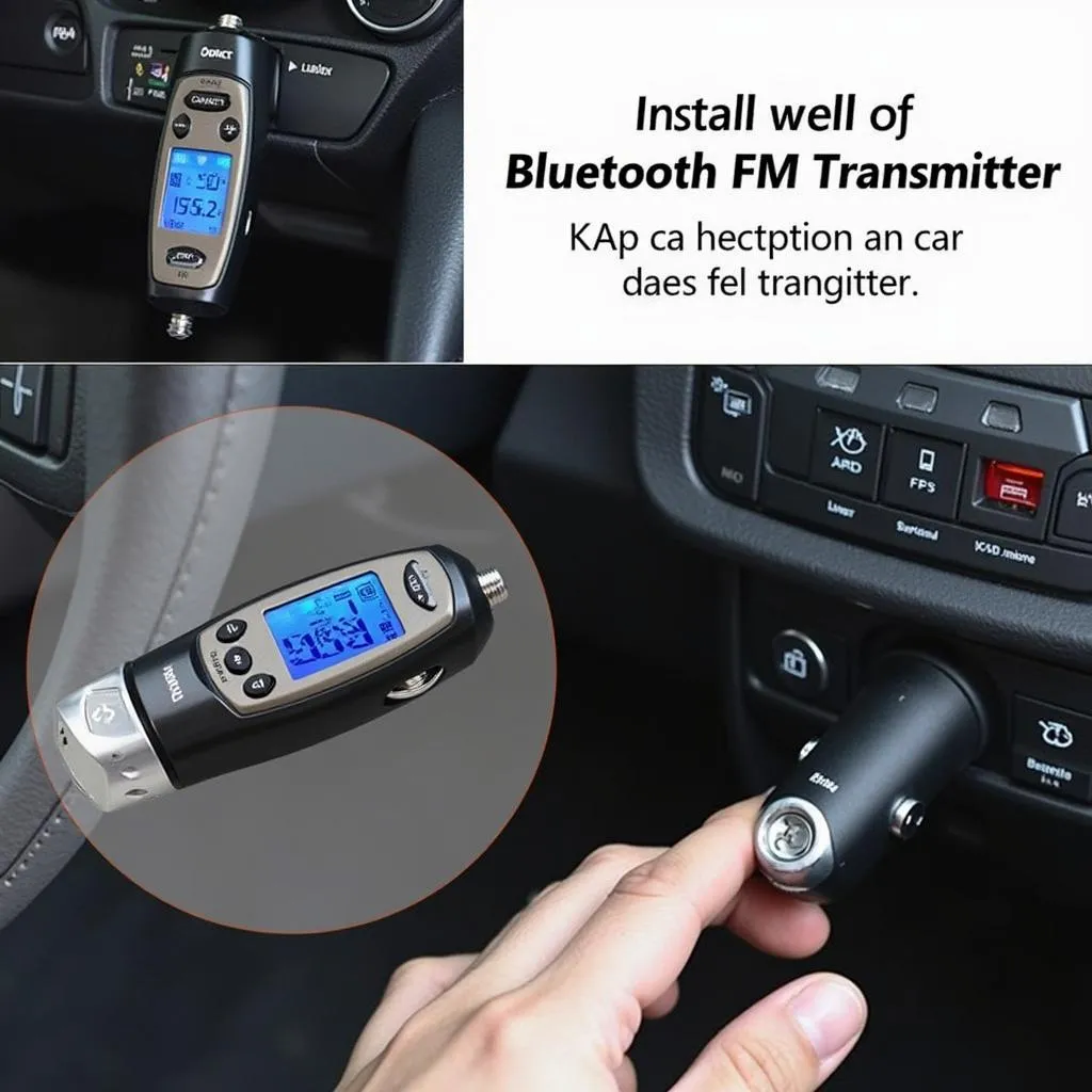 Installing a Bluetooth FM transmitter