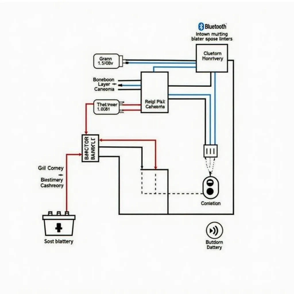 Bluetooth Radio Inverter Connection Diagram