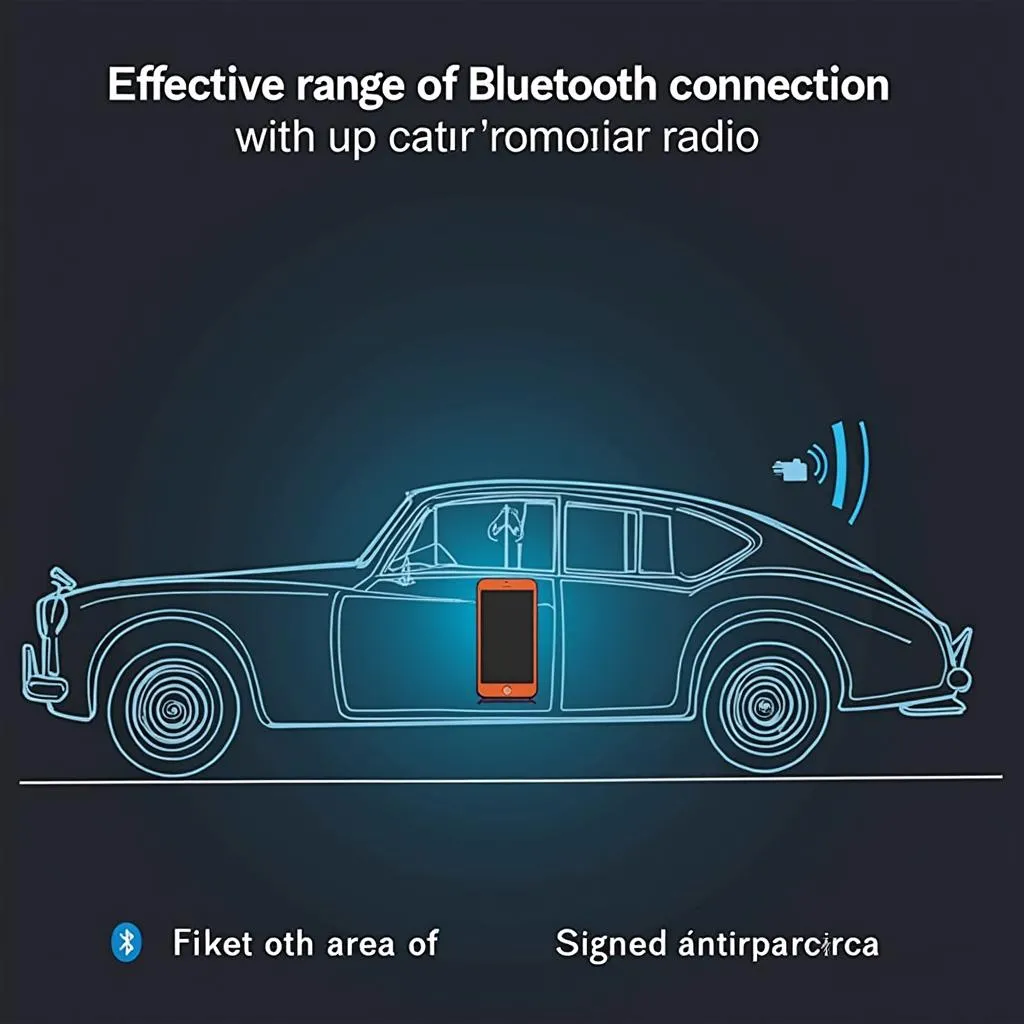 Bluetooth range in car