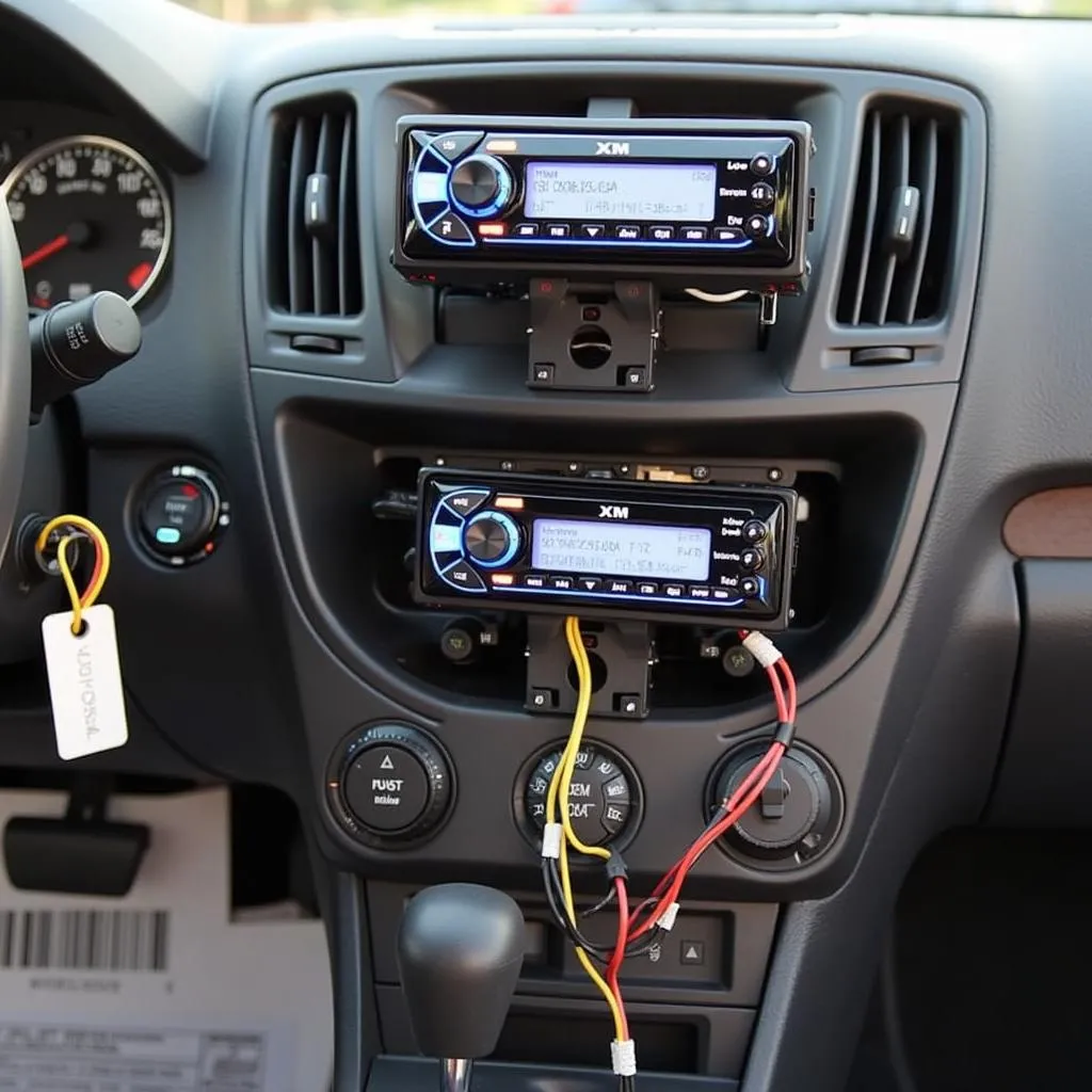 Installing a Bluetooth XM Radio Unit