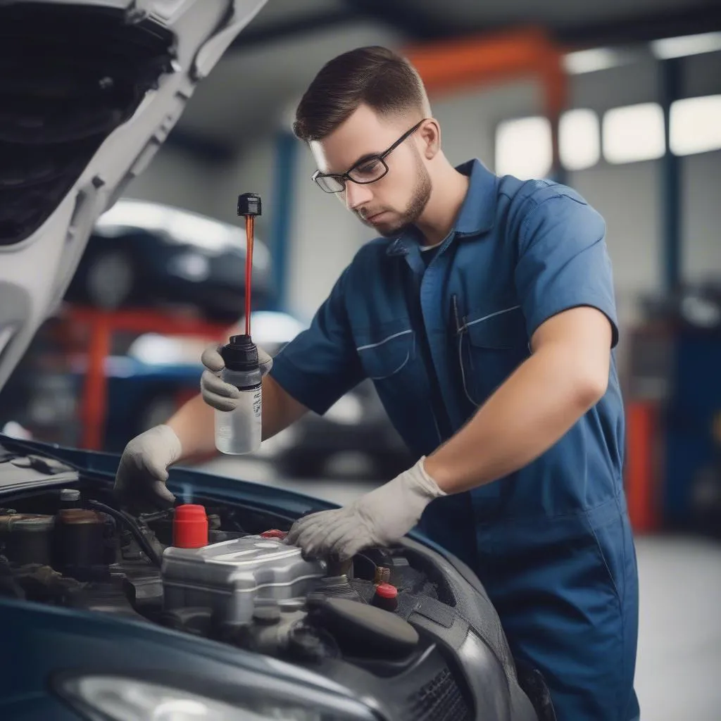 Checking Brake Fluid Level