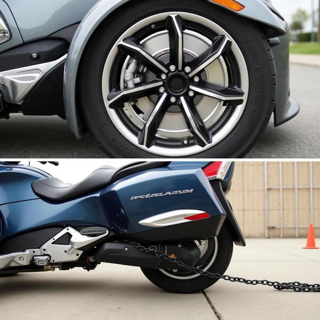 Can-Am Spyder with Anti-theft System