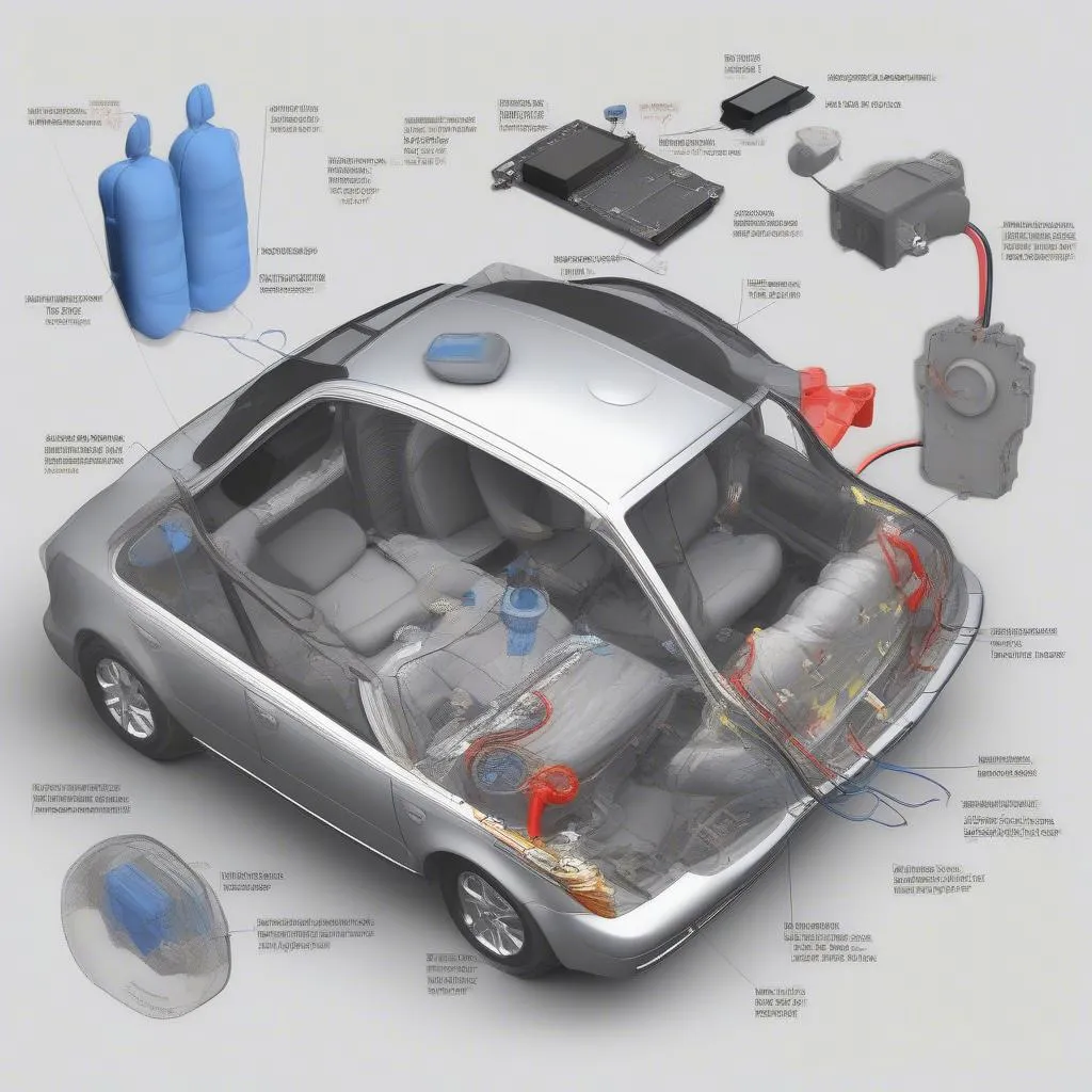 Car Airbag System Components