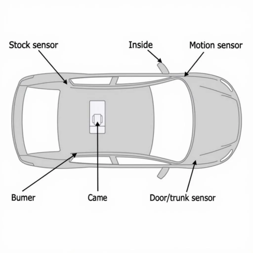 Car Alarm System Components