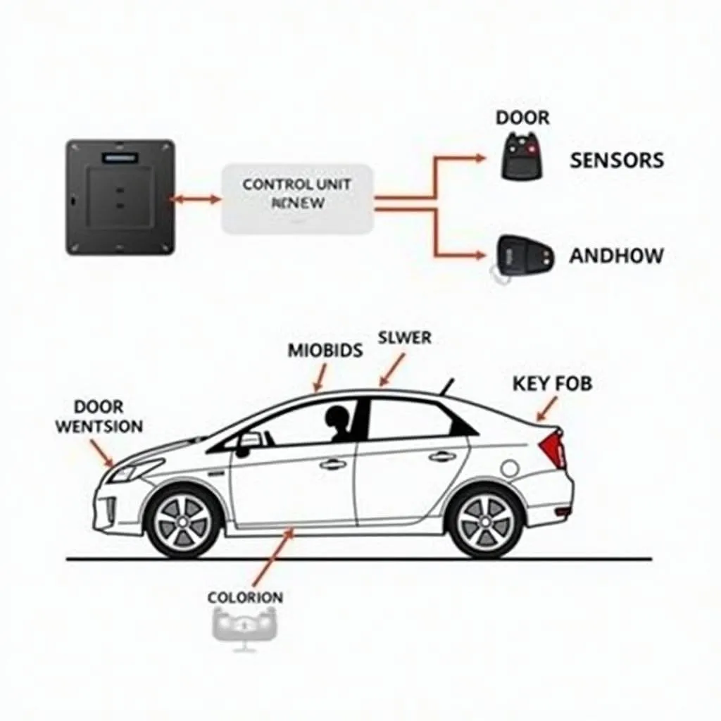 Components of a Car Alarm System