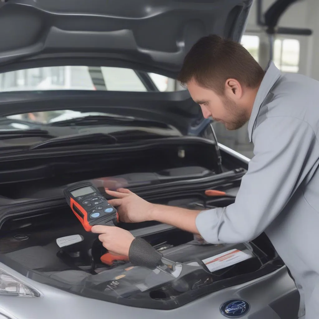 Car Alarm System Installation