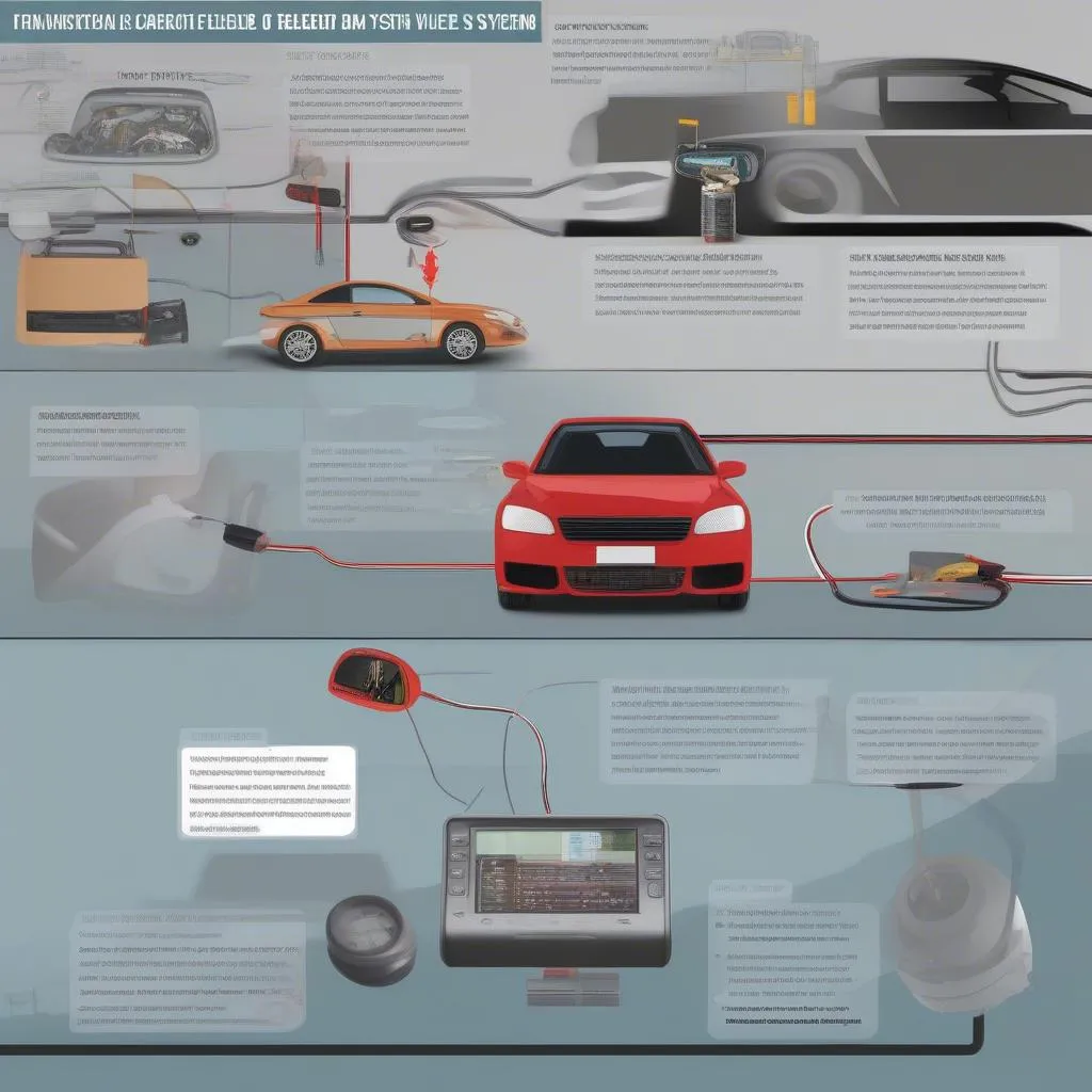 Car alarm system installation process