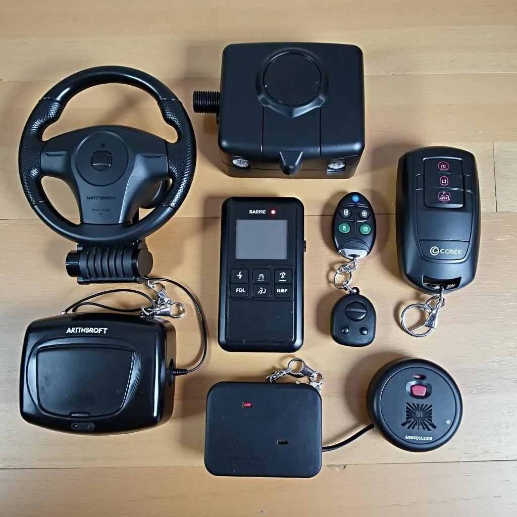 Assortment of Car Anti-theft Devices