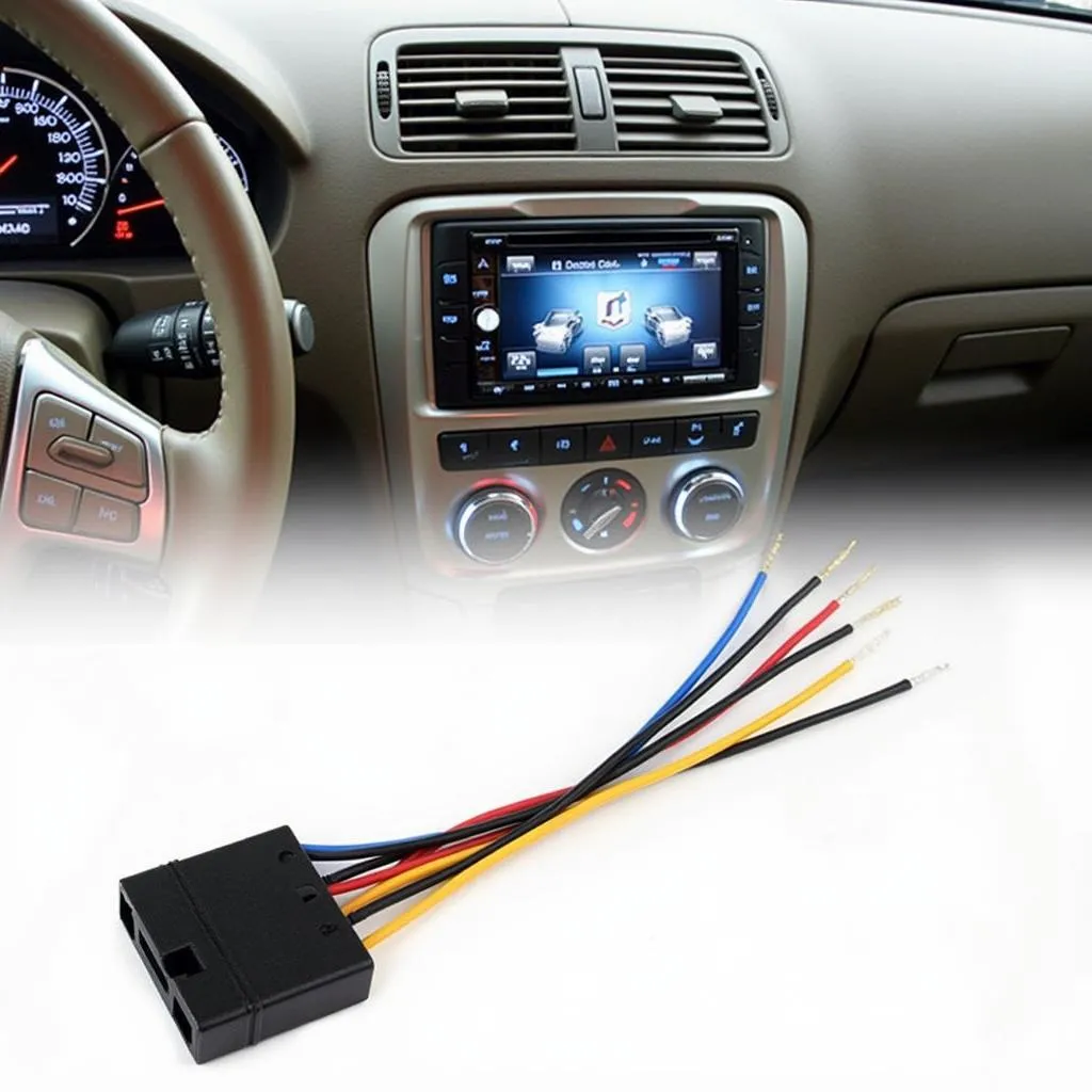 Car Audio Wiring Harness Adapter