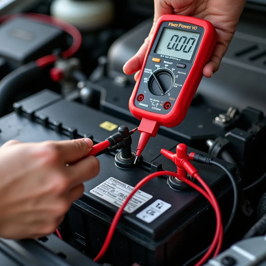 Checking Car Battery