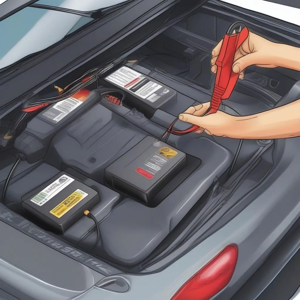 Car Battery Disconnection Process