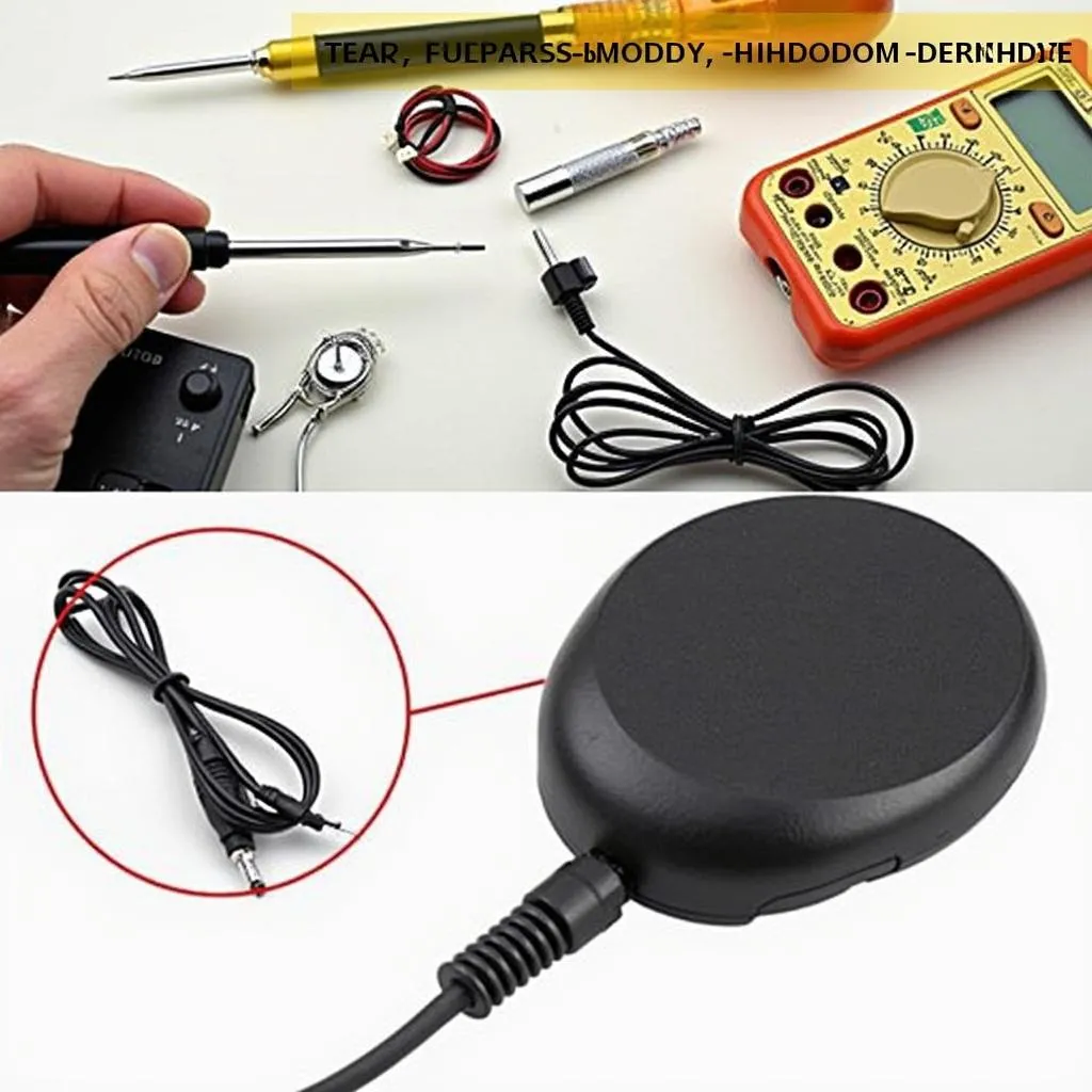 Repairing Car Bluetooth Microphone