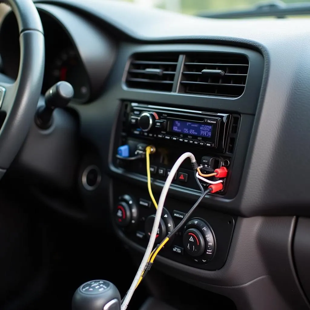 Car Bluetooth Radio Installation