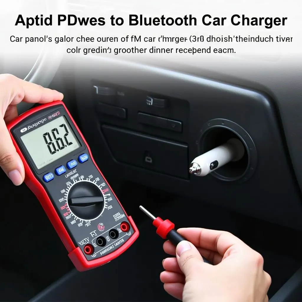 Car Charger and Bluetooth FM Transmitter