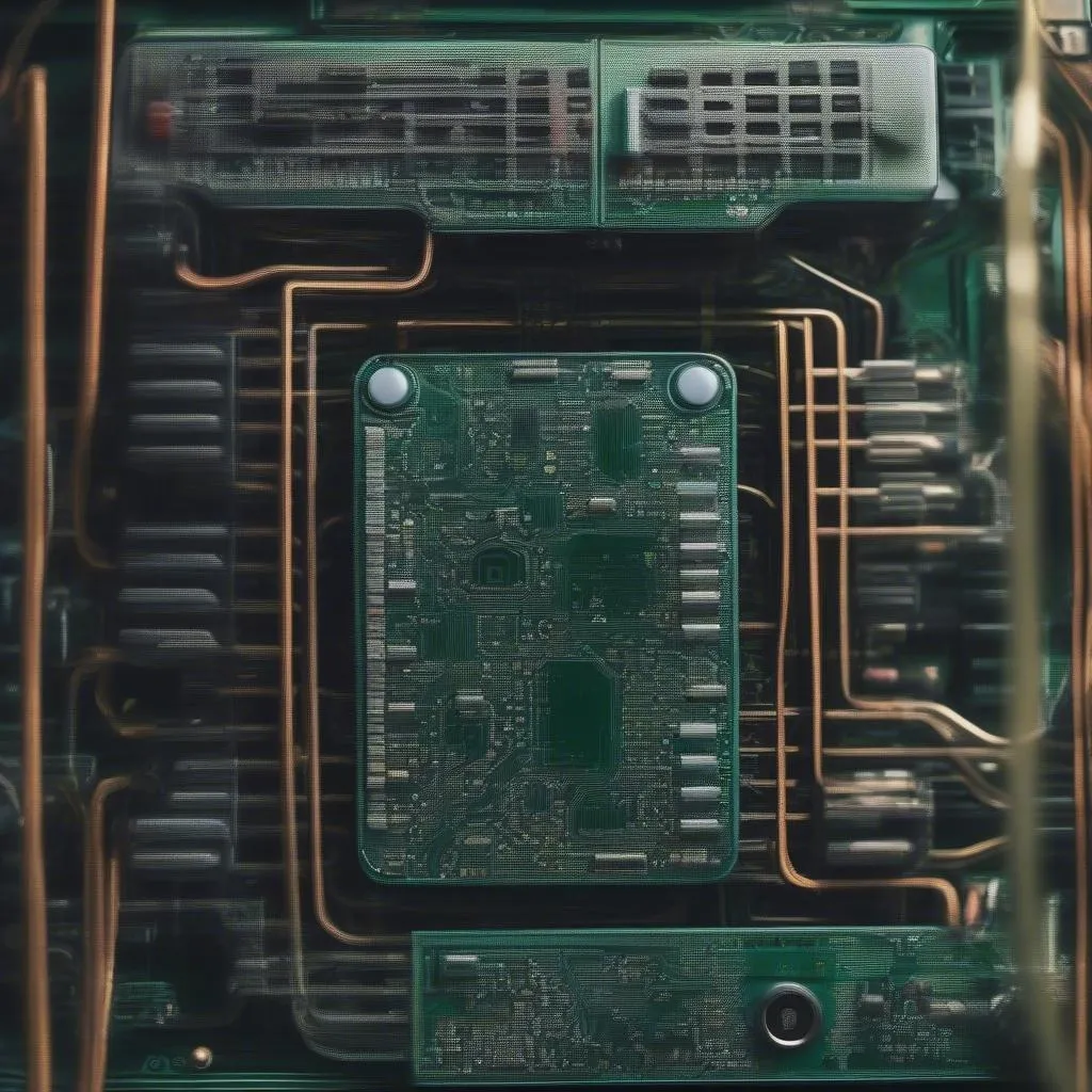 Car Control Module Circuit Board